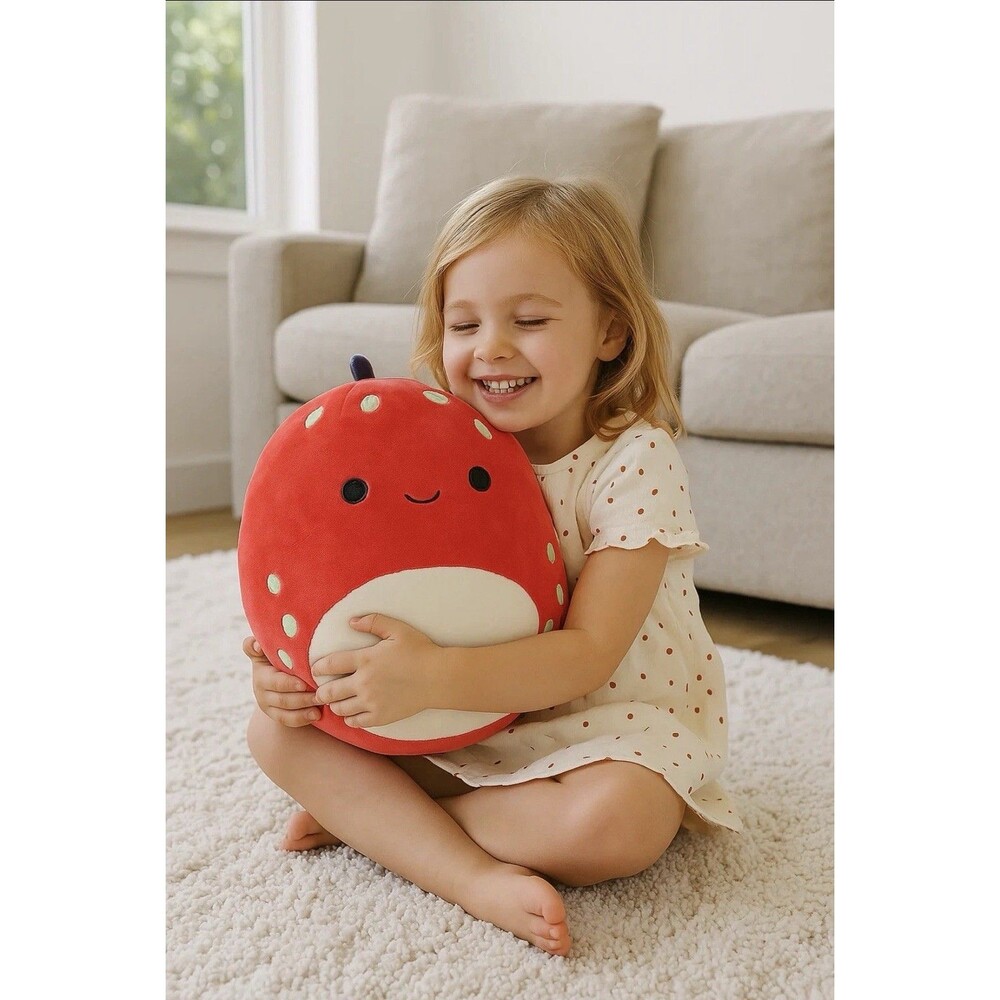 Squishmallows Dolan Red Dino with Spots 11 Plush Stuffed Animal Toy